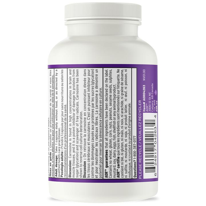 Carnosine-500 - 500 mg - 60 veggie capsules