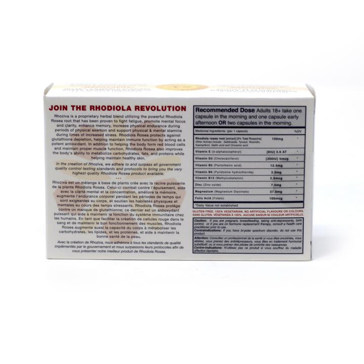 Rhoziva - 100 mg - 60 veggie capsules