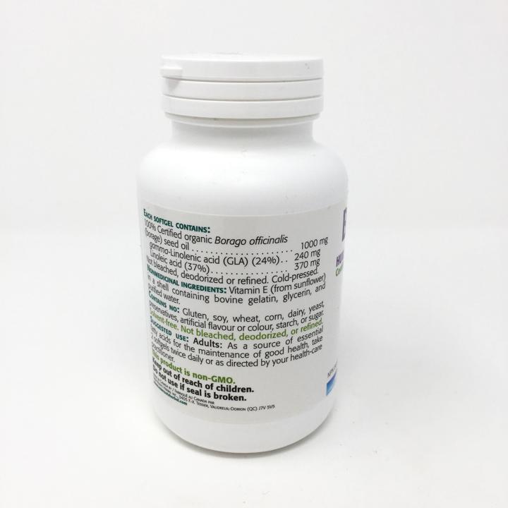 Borage Oil - 1,000 mg - 90 soft gels