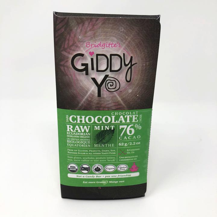 Chocolate Bar - Mint 76% - 62 g