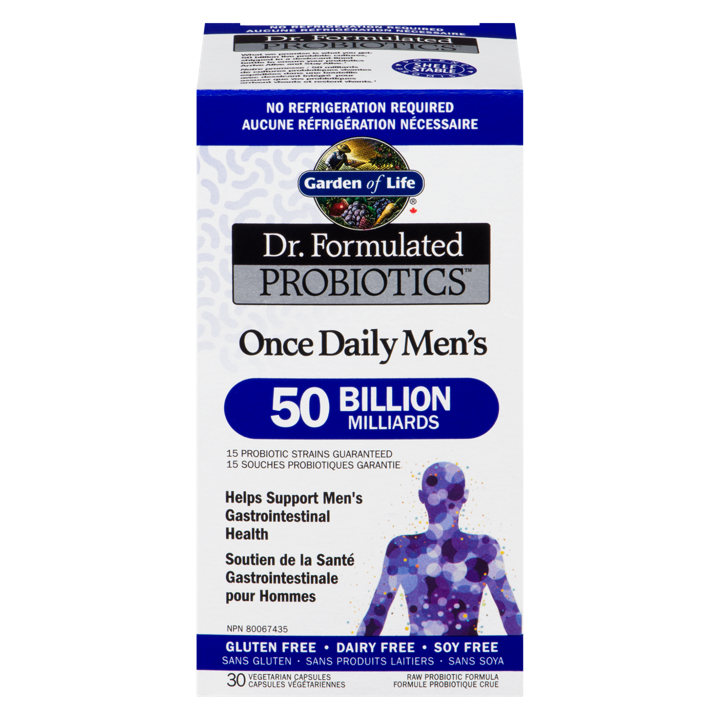 Dr. Formulated Probiotics Once Daily Men's - 30 veggie capsules