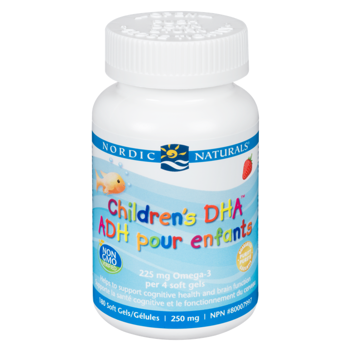 Children's DHA Triglyceride Form - 250 mg - 180 soft gels