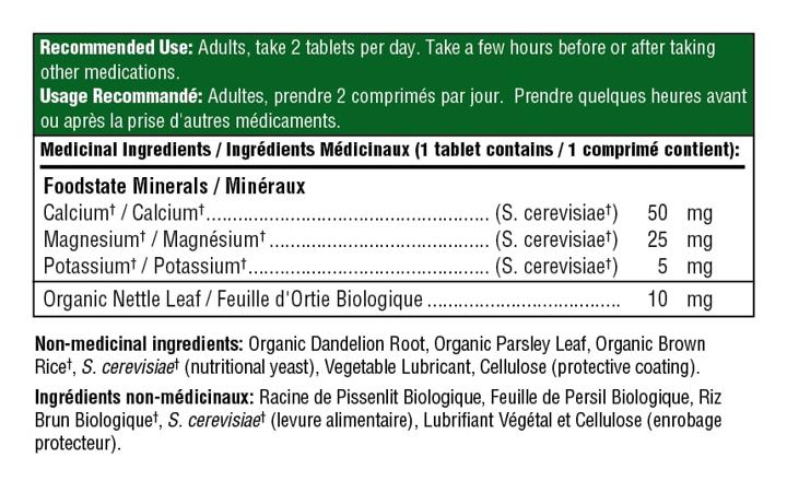Calcium, Magnesium &amp; Potassium - 60 tablets
