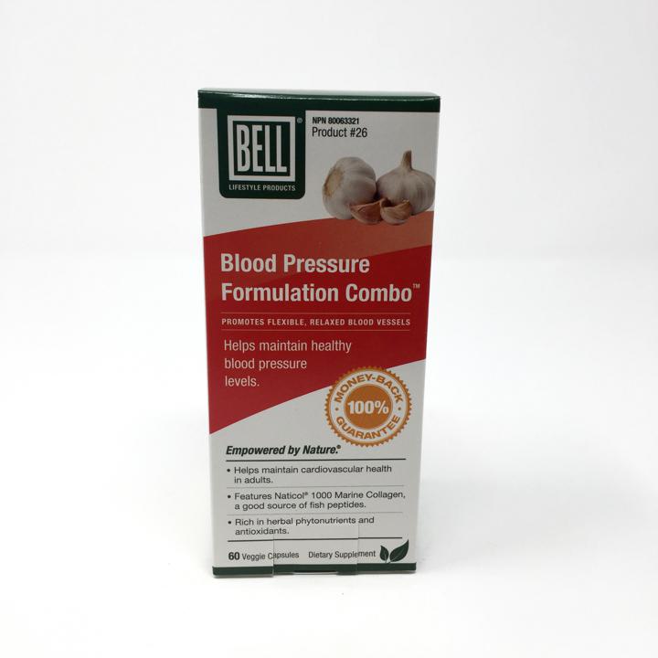 #26 Blood Pressure Formulation Combo - 60 capsules