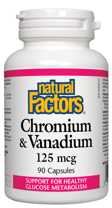 Chromium Vanadium - 125 mcg