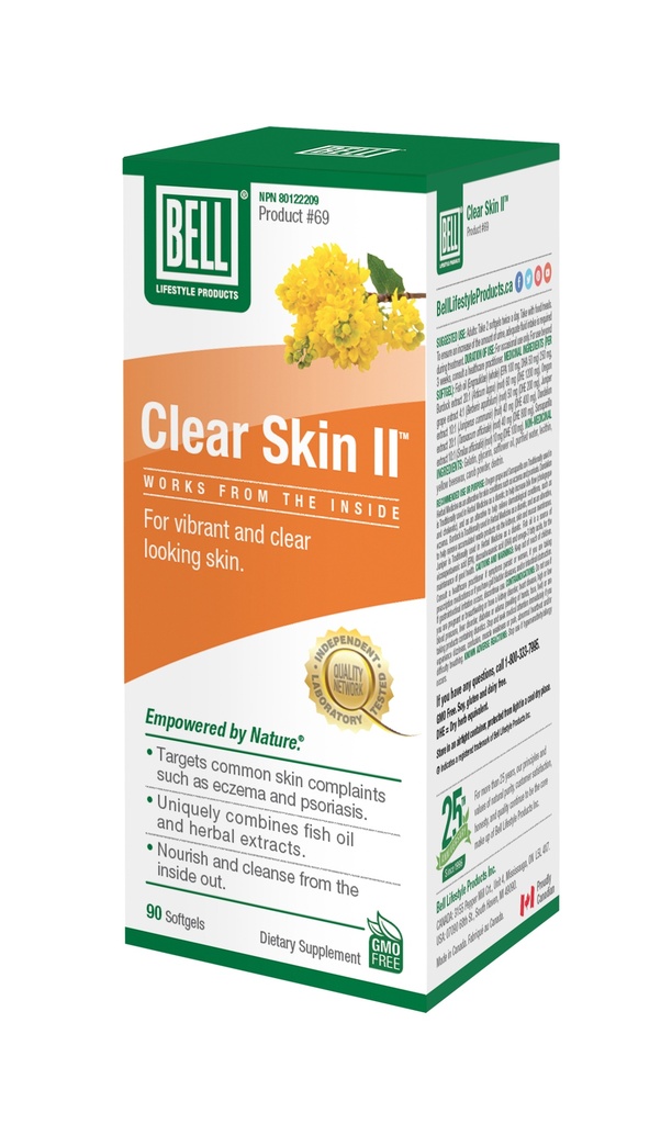 #60 Clear Skin - 90 capsules