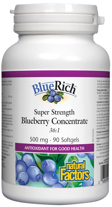BlueRich - 500 mg - 90 soft gels