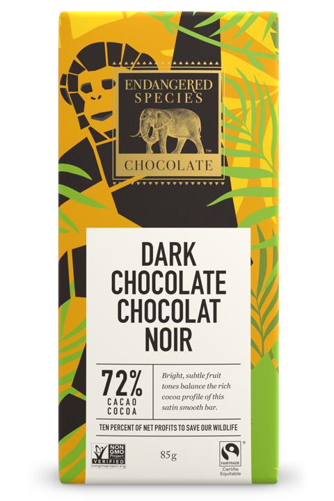 Chocolate Bar - Dark Chocolate - 72 %