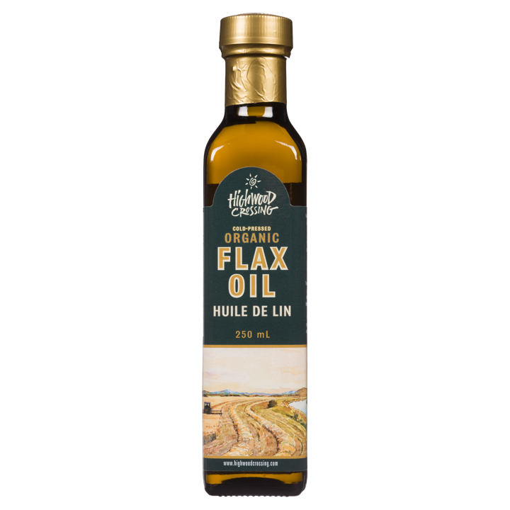 Cold-Pressed Organic Flax Oil