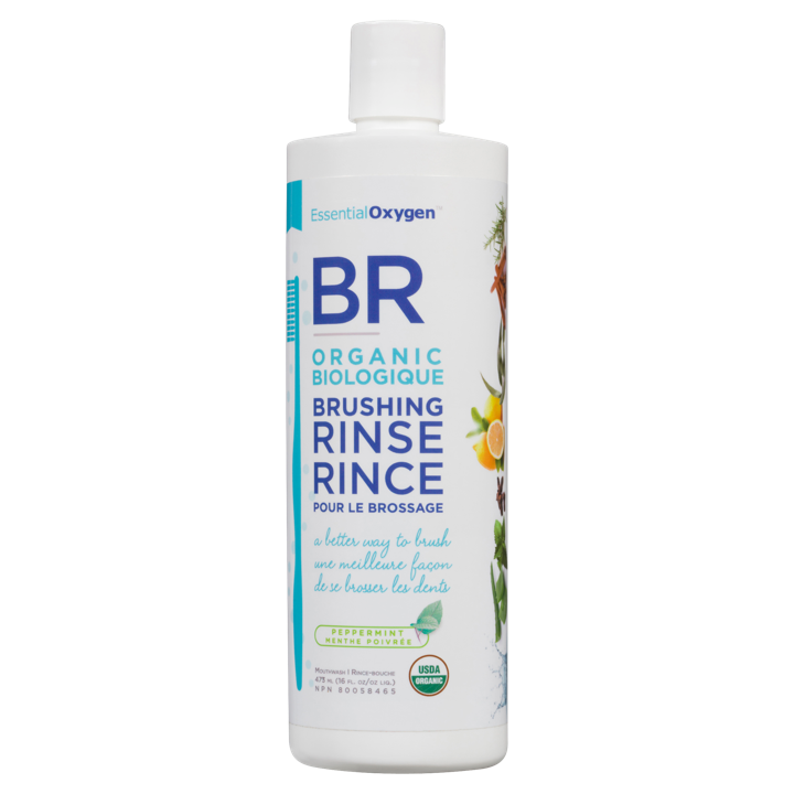 Organic Brushing Rinse - Peppermint