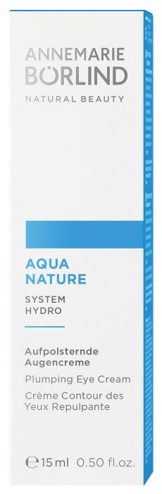 Aquanature Plumping Eye Cream - 15 ml