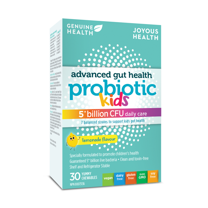 Advanced Gut Health Probiotic Kids - 5 Billion CFU - 30 chews