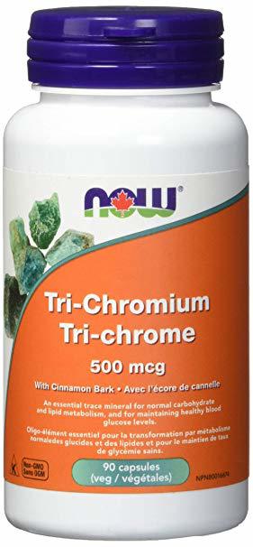 Tri-Chromium With Cinnamon Bark - 500 mcg