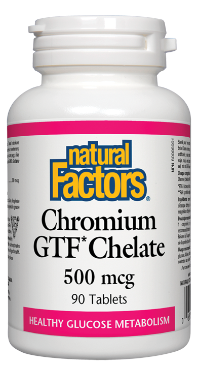 Chromium GTF Chelate - 500 mcg
