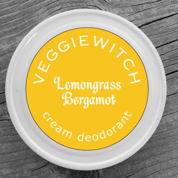 Cream Deodorant - Lemongrass Bergamot
