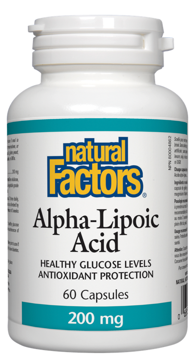 Alpha-Lipoic Acid - 200 mg - 60 capsules