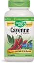 Cayenne 40,000 HU - 450 mg - 180 capsules