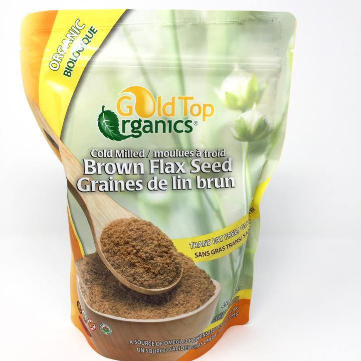 Brown Ground Flax Seed