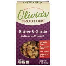 Butter and Garlic Croutons