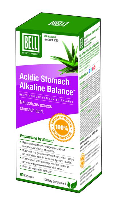 # 39 Acidic Stomach Alkaline Balance - 60 capsules