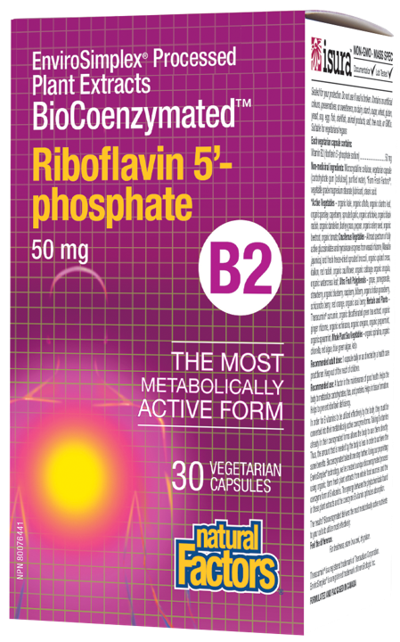 BioCoenzymated Riboflavin 5 Phosphate