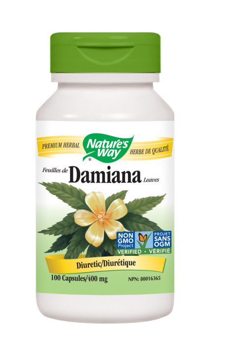 Damiana Leaves - 400 mg