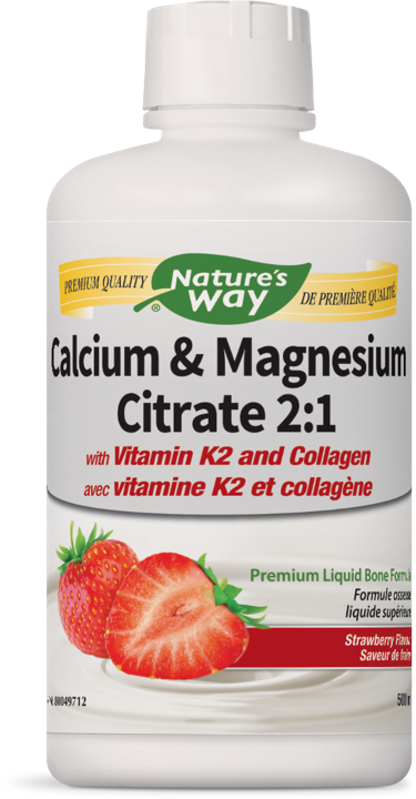 Calcium &amp; Magnesium Citrate 2:1 - Strawberry