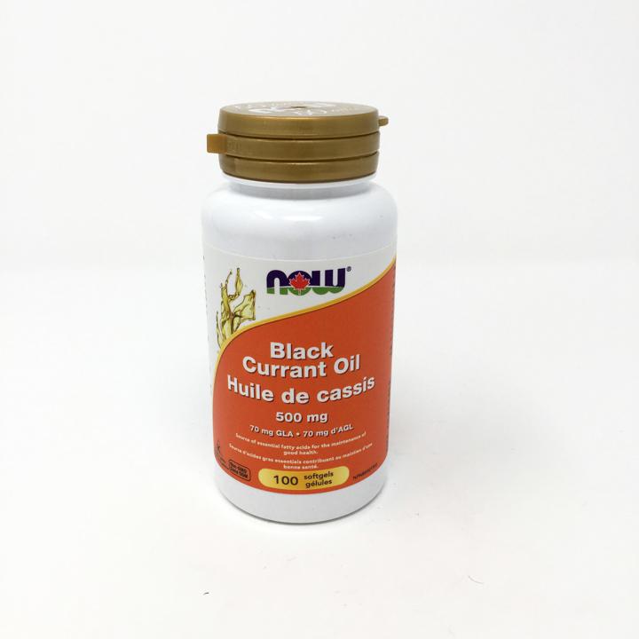 Black Currant Oil - 500 mg - 100 soft gels