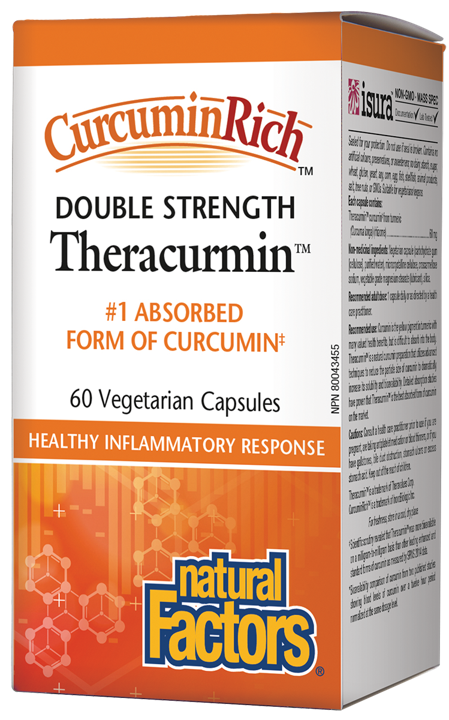 CurcuminRich Theracurmin Double Strength - 60 mg