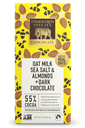 Chocolate Bar - Oat Milk Sea Salt &amp; Almonds + Dark Chocolate 55% Cocoa