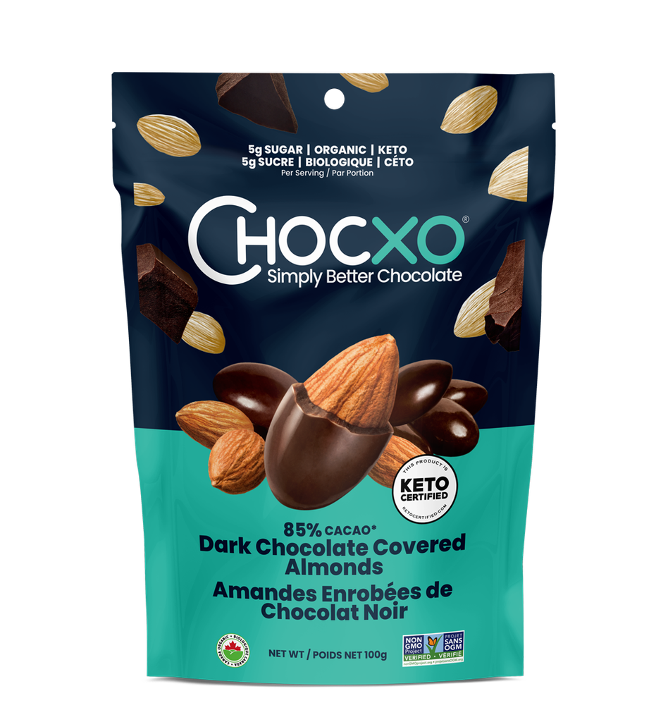 85% Dark Chocolate - Covered Almonds