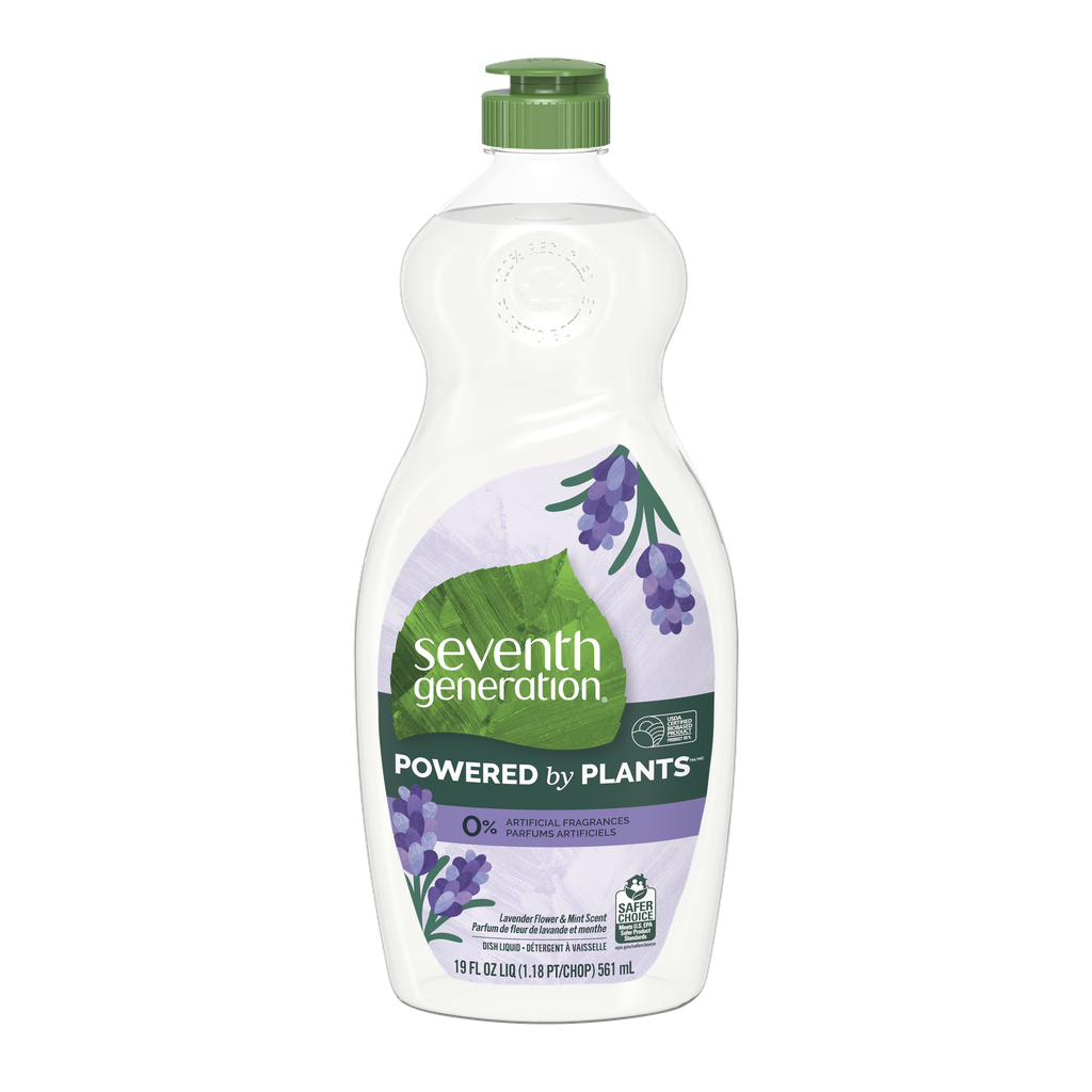 Dish Soap Lavender Flower and Mint