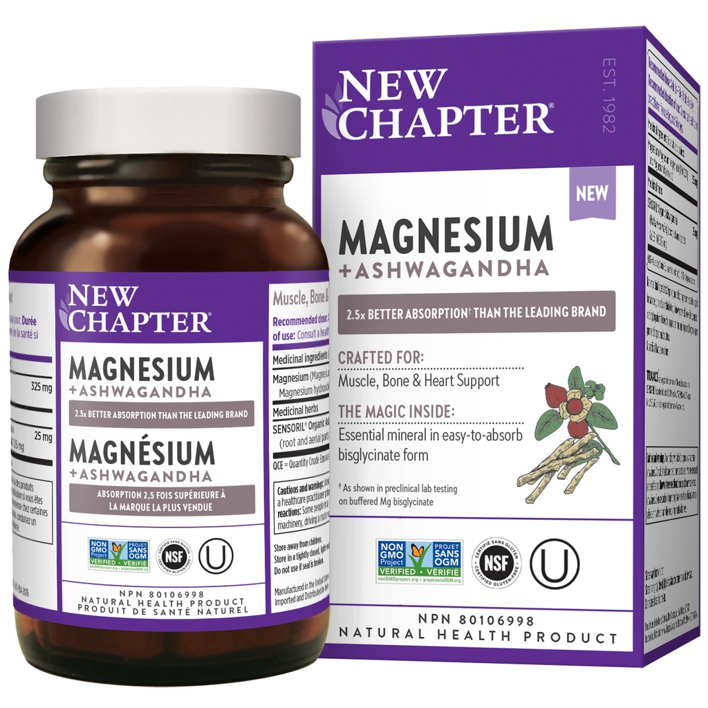 Magnesium plus Ashwagandha