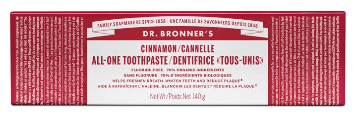 All One Toothpaste - Cinnamon