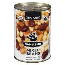 Canned Mixed Beans Organic - 398 ml