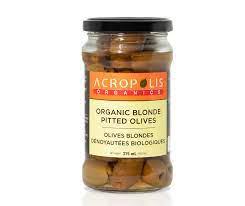 Blonde Pitted Olives Organic