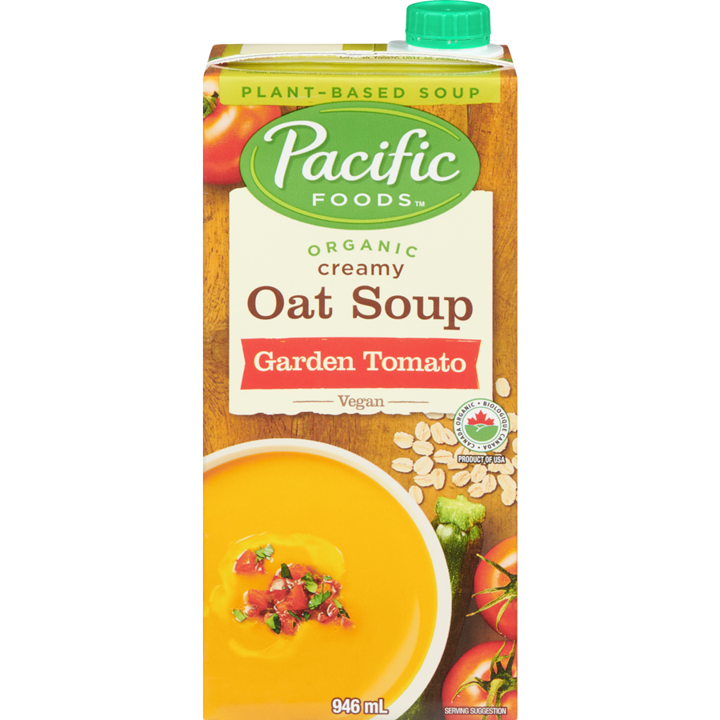 Creamy Oat Soup - Garden Tomato