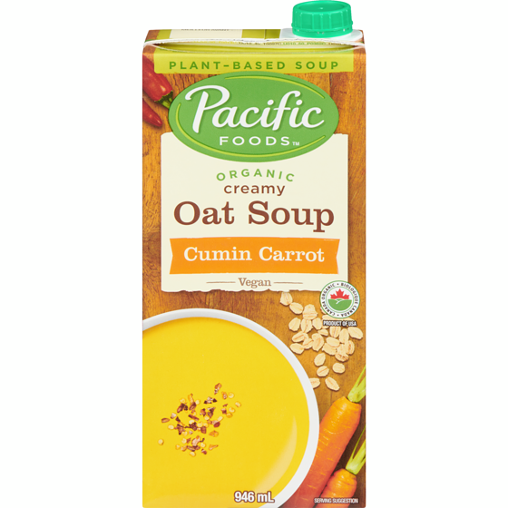 Creamy Oat Soup - Cumin Carrot