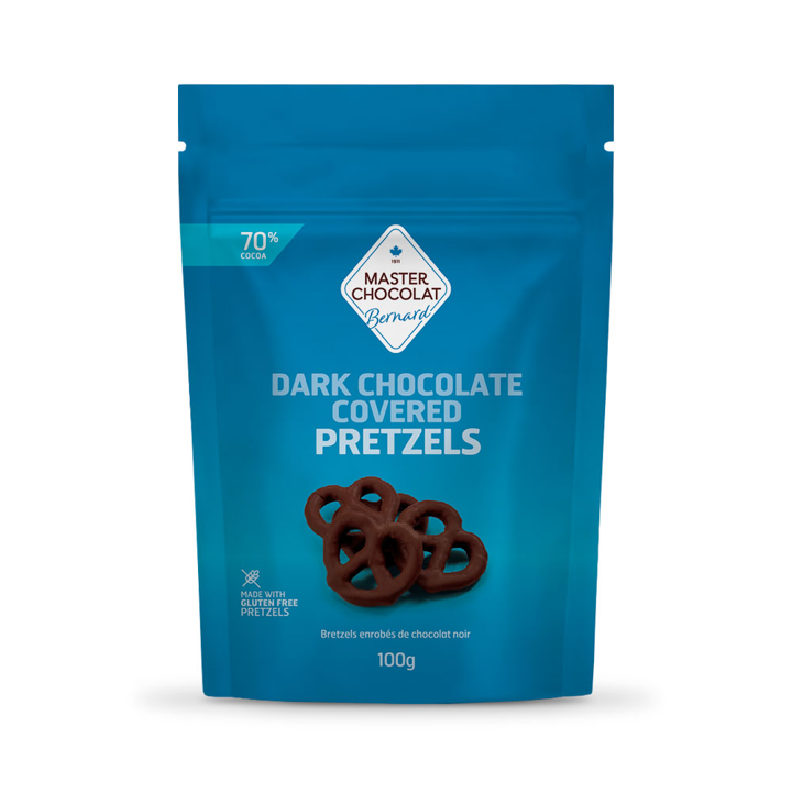 Dark Chocolate Covered Pretzels