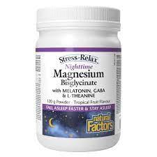 Sleep Relax Magnesium Nighttime Tropical Fruit Powder