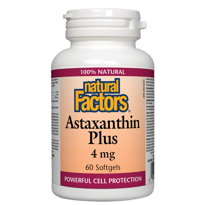 Astaxanthin Plus 4mg - 60 soft gels