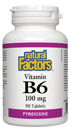 [10007200] Vitamin B6 - 100 mg - 90 capsules