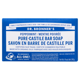 [10004143] Pure-Castile Bar Soap - Peppermint - 140 g