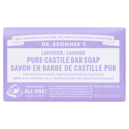 [10004142] Pure-Castile Bar Soap - Lavender - 140 g