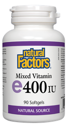 [10007230] Vitamin E - 400 IU - 90 soft gels