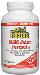 [10007454] MSM Joint Formula - 240 capsules