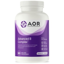 [10011844] Advanced B Complex - 602 mg - 90 veggie capsules