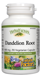 [10360100] HerbalFactors Dandelion Root - 800 mg