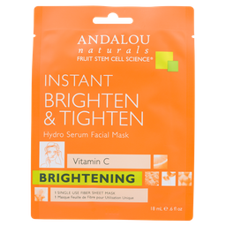 [10988910] Instant Brighten &amp; Tighten Hydro Serum Facial Sheet Mask Brightening - 18 ml