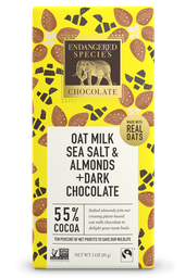 [11059509] Chocolate Bar - Oat Milk Sea Salt &amp; Almonds + Dark Chocolate 55% Cocoa